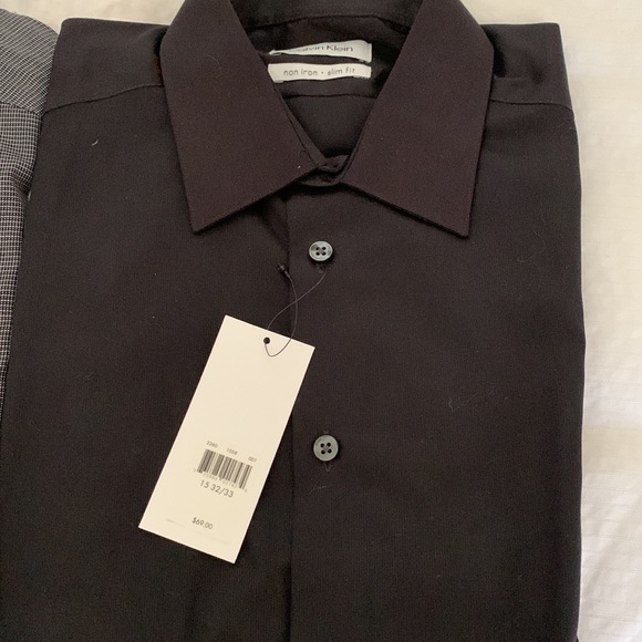 Three Calvin Klein mens shirts size 15 never worn - Picture 3 of 4